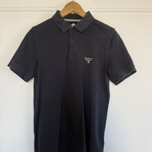 Barbour Polo T-shirt used, size M, blue