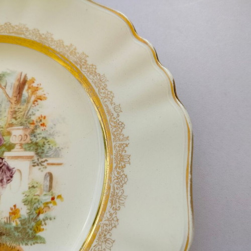 J&G Meakin England porcelain plate used, English