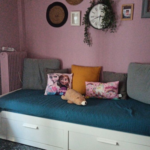 Ikea guest bed with two drawers, converts to double