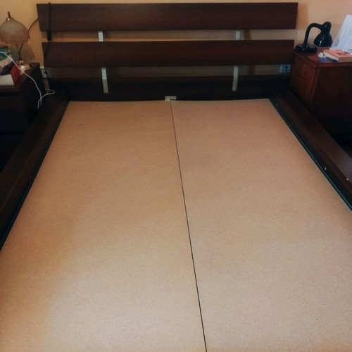 IKEA double bed like new, dimensions 2.16x1.62 m with mattress
