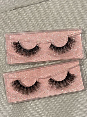 Eyelashes set of 2 pairs new for makeup