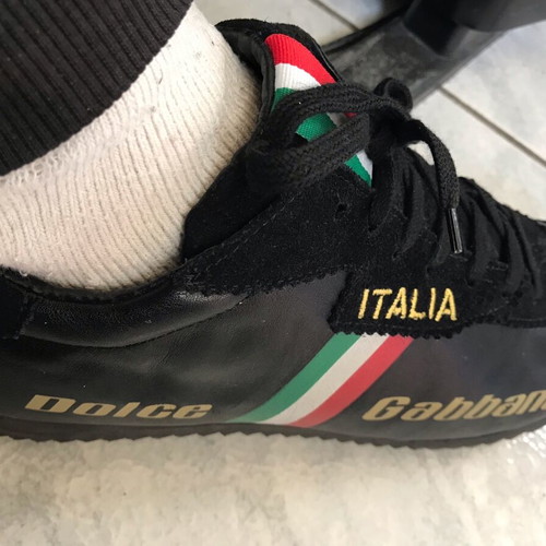 Dolce & Gabbana sneakers unisex size 41/42, black leather
