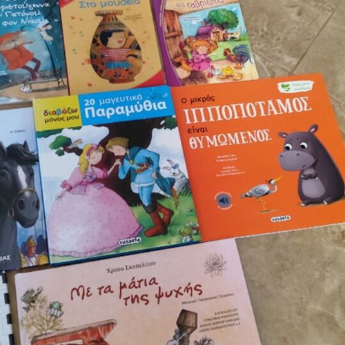 Children's books collection like new, various topics