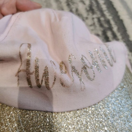 Beach hat used size 55 pink