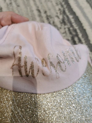 Beach hat used size 55 pink