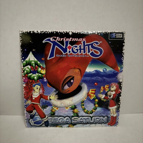 Christmas Nights Into Dreams Sega Saturn Promo Game like new