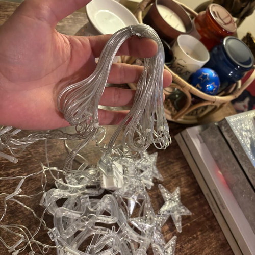 Led curtain lights like new