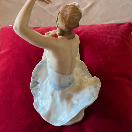 Φιγούρα μπαλαρίνας vintage Rosenthal μεταχειρισμένη, σχεδιασμένη από Lore Friedrich-Gronau 1930s