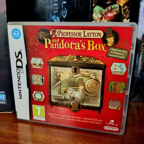 Professor Layton and Pandora's Box Nintendo DS game like new, English version