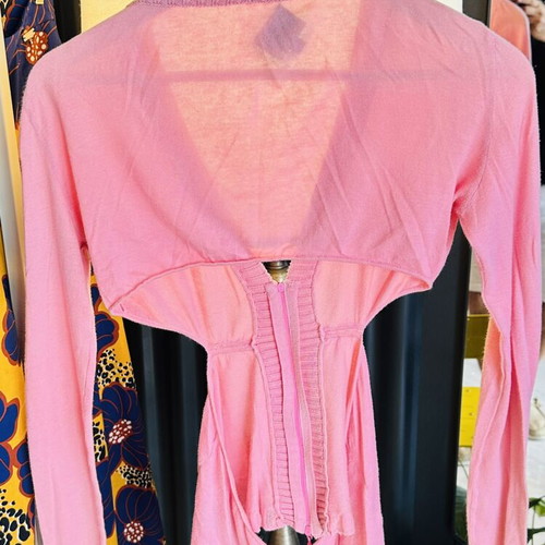 Just Cavalli pink cardigan top by Roberto Cavalli, vintage