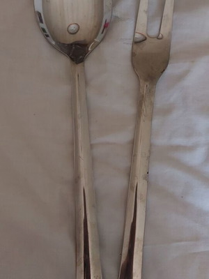Barbecue fork set like new
