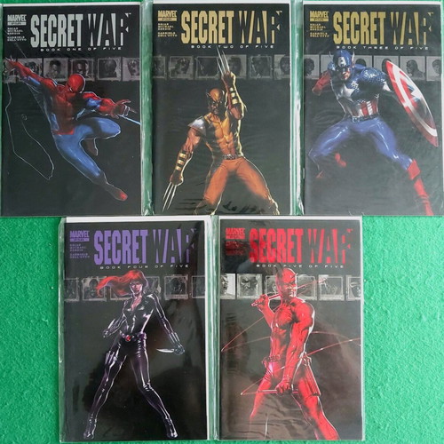 Secret War #1-5 used limited series with Quake first appearance