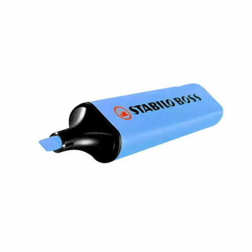 Stabilo Boss blue highlighter pack of 10, new