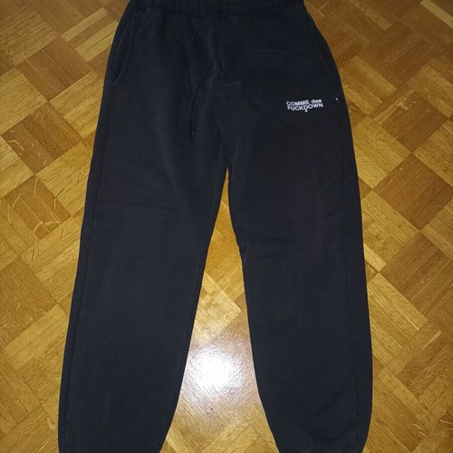 Comme Des Fuckdown tracksuit used, black, size L