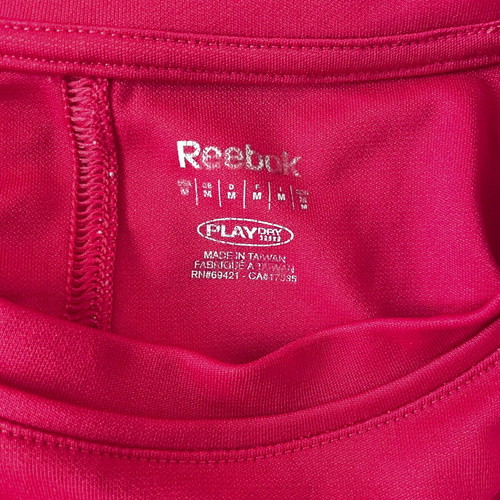 Reebok Zigtech 2011 sport T-shirt used, medium size, red