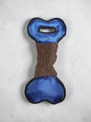 Dog bone toy new made of durable fabric 38x17
