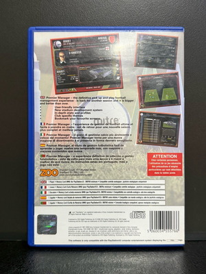 Premier Manager 09 PS2 game used