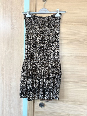Τιγρε Φορεμα like new, one size, black and beige
