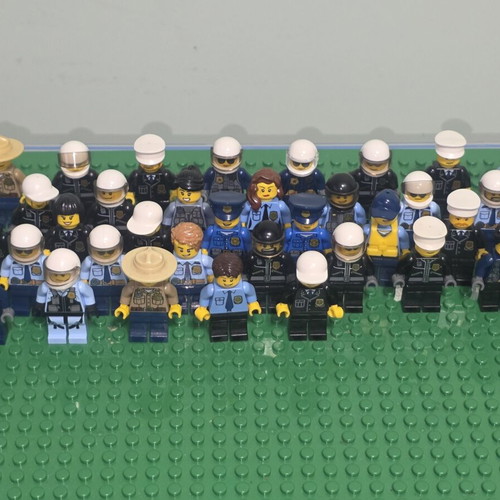 LEGO Police minifigure set, assorted exclusive figures