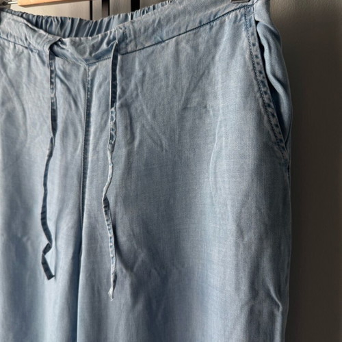Mango pants like new, blue, straight fit, size S