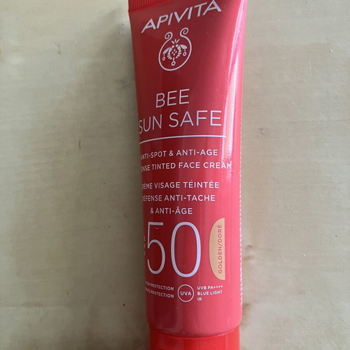 Apivita Bee Sun Safe SPF 50 tinted face cream