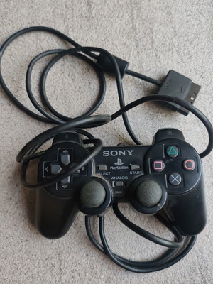 PlayStation 2 controller authentic used, functional
