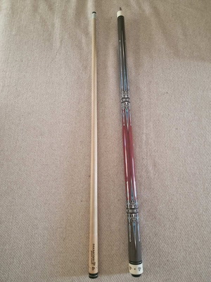 Diamond billiard cue like new, 13mm tip, 19oz weight, no case