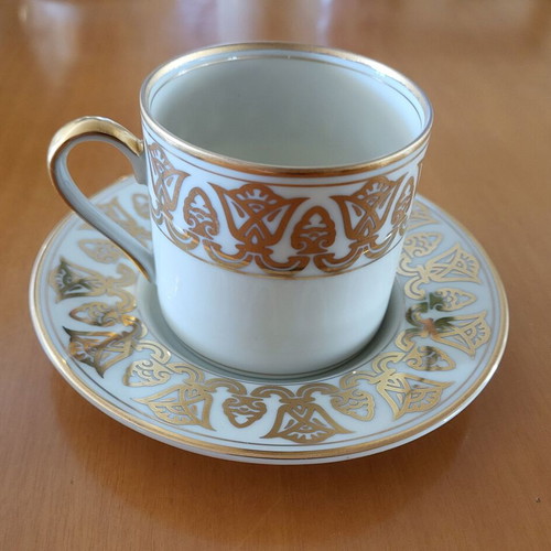 Vintage Luxor coffee set by Fitz & Floyd like new