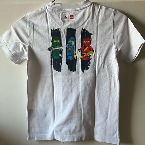 Adidas Lego T-shirt 10 years 140 cm used, white