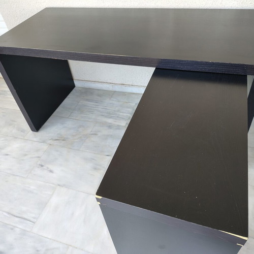 IKEA corner desk, foldable, 151x65cm, corner 85-135cm