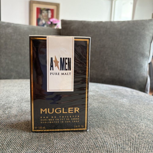 Mugler A Men Pure Malt Eau de Toilette 100ml new, authentic