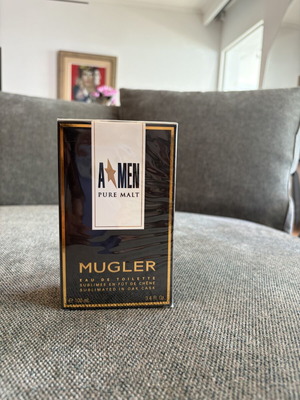 Mugler A Men Pure Malt Eau de Toilette 100ml new, authentic