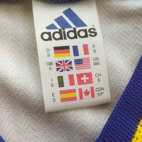 Sweden National Team Adidas 1998 jersey used, size S