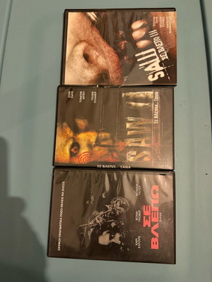 Saw DVD pack used, thriller horror