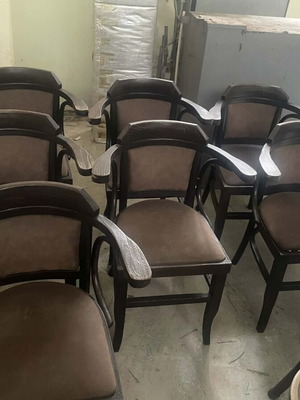 Cafe armchairs used