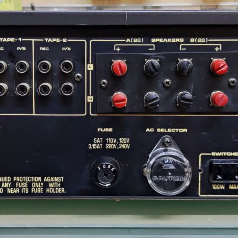 SANYO DCA-1001A amplifier used