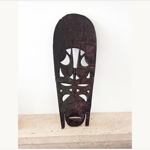 Vintage handmade African mask like new