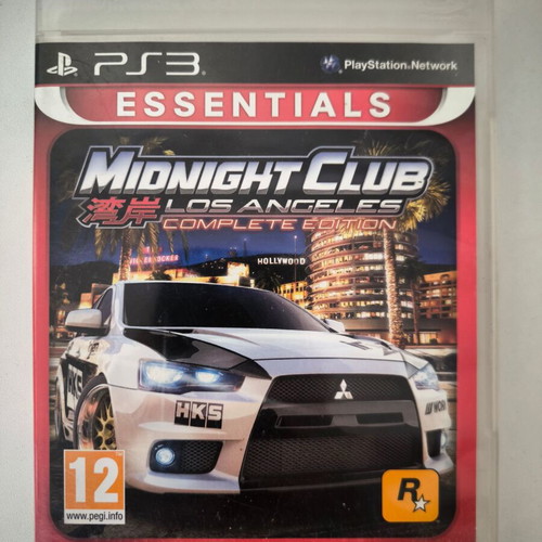 Midnight Club: Los Angeles Complete Edition PS3 game
