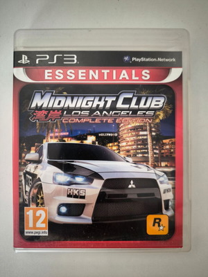 Midnight Club: Los Angeles Complete Edition PS3 game