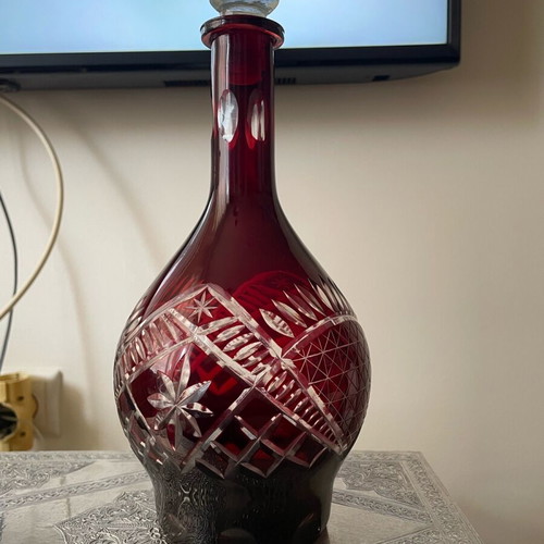 Crystal decanter like new