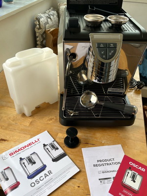 Nuova Simonelli Oscar 2 επαγγελματική μηχανή καφέ καινούργια