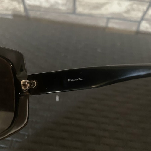 Dior vintage tortoiseshell sunglasses like new, green-gray lenses