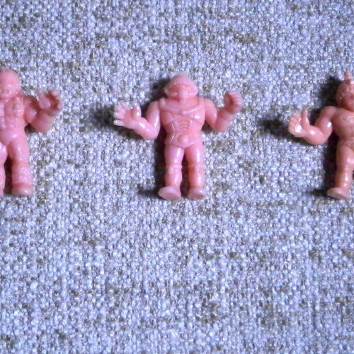 Exogini alien figures new, pack of 16 vintage
