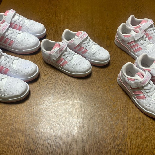 Adidas kids sneakers new, sporty, size 32, white