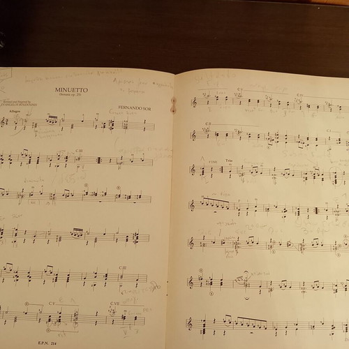 Recital for Solo Guitar No 5 used, Evangelos Boudounis