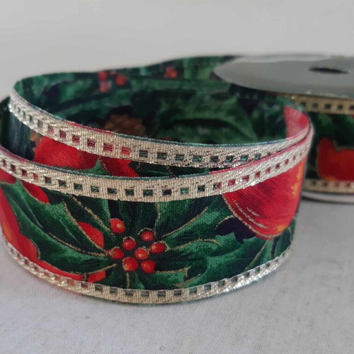 Vintage Christmas ribbon K.D. Richards new