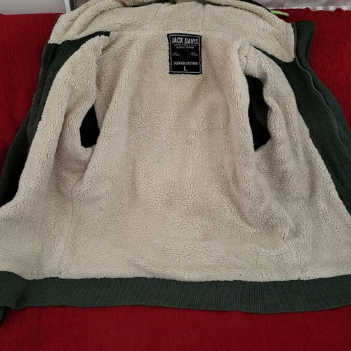 Cardigan used gray, size L