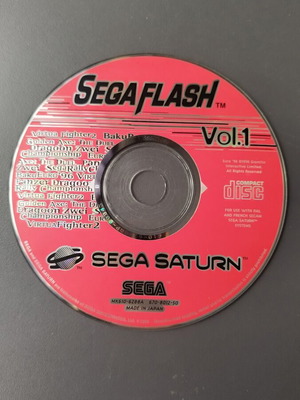 Sega Saturn Sega Flash Vol.1 game