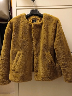 Γούνα γυναικεία Zara μεταχειρισμένη, καφέ, μέγεθος S