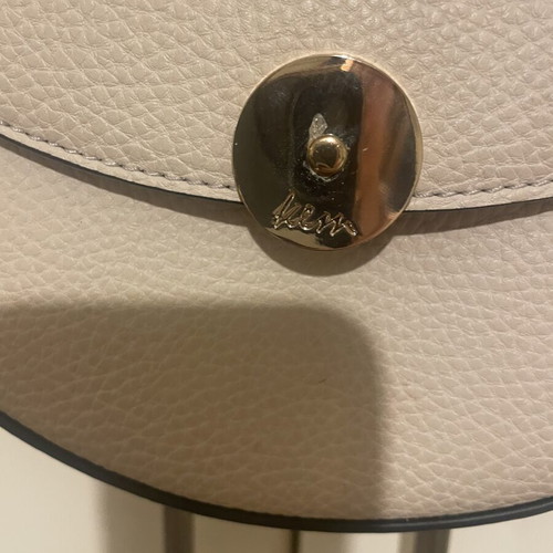 Kem leather crossbody bag beige like new